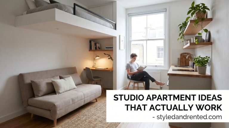 23 Studio Apartment Ideas That Actually Work in Real Life